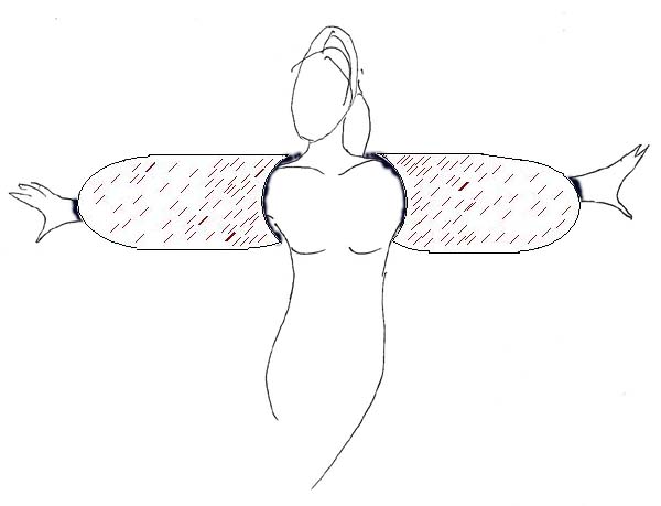 Make Shrug from Harem Pants Make Shrug from Harem Pants